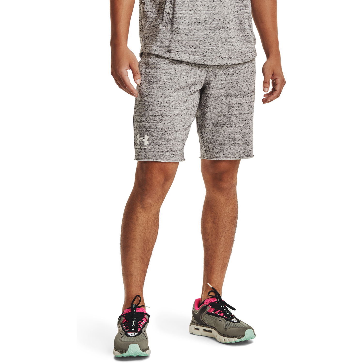 Shorts Under Armour Rival Terry Grå | 1361631-112, 1