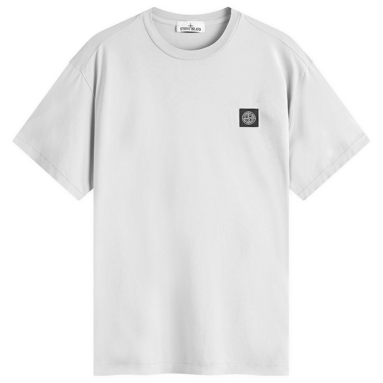 T-shirt Stone Island Patch T-Shirt Grå | 811524113-V0060, 0