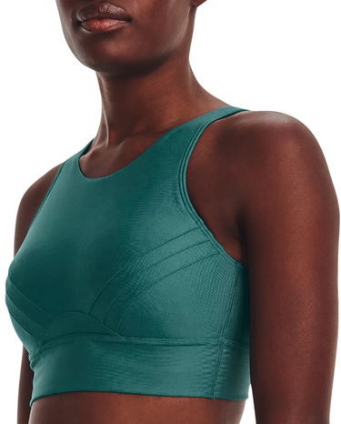 Bh Under Armour Infinity Pintuck Mid Bra Grøn | 1376883-722, 0