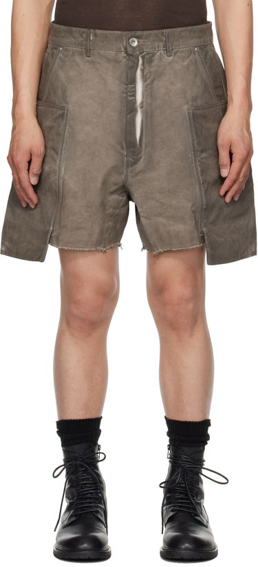 Shorts Rick Owens Rick Owens DRKSHDW Hollywood Stefan Cargo Shorts Grå | DU01E3358 CVS, 0