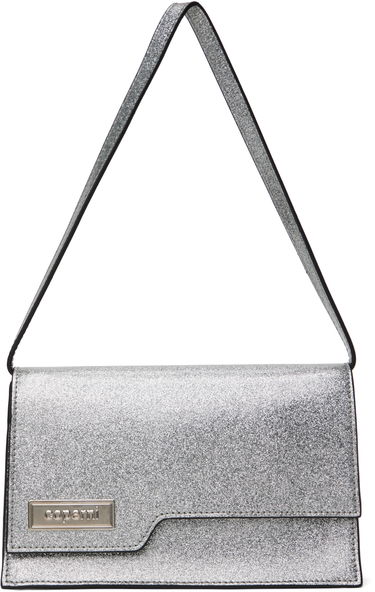 Skuldertaske Coperni Mini Glitter Shoulder Bag Metalisk | COPBA66F6008, 0