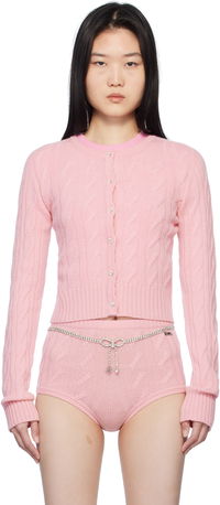 Blumarine Wool & Cashmere Knit Cardigan