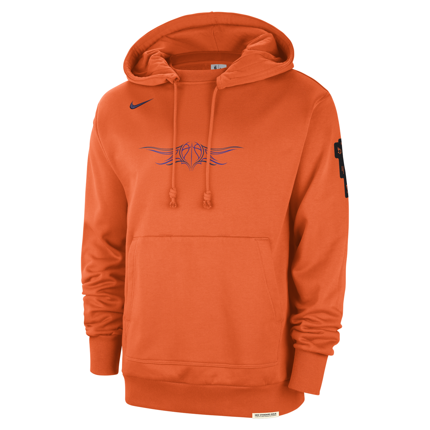 Sweatshirt Nike NBA Courtside Phoenix Suns Standard Issue 2023/24 Orange | FB4454-820, 0