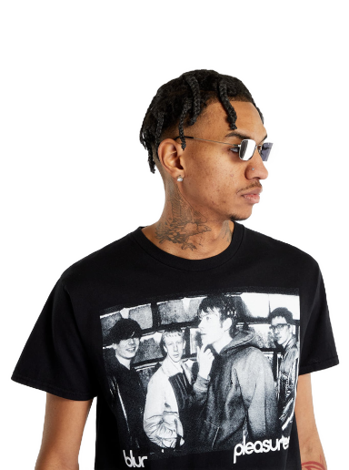 T-shirt Pleasures Movin' On T-Shirt Sort | P23SP032 BLACK