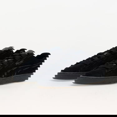 Sneakers og sko Puma Suede Lux Feather Gray Sort | 395736-02, 3
