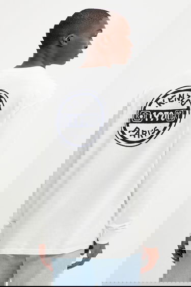 T-shirt KENZO Kenzo Long Sleeve T-Shirt Hvid | FF65TL3504SI, 0