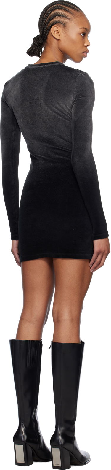 Kjole Alexander Wang Alexander Wang Long Sleeve Mini Dress Sort | 4CC1256300, 2