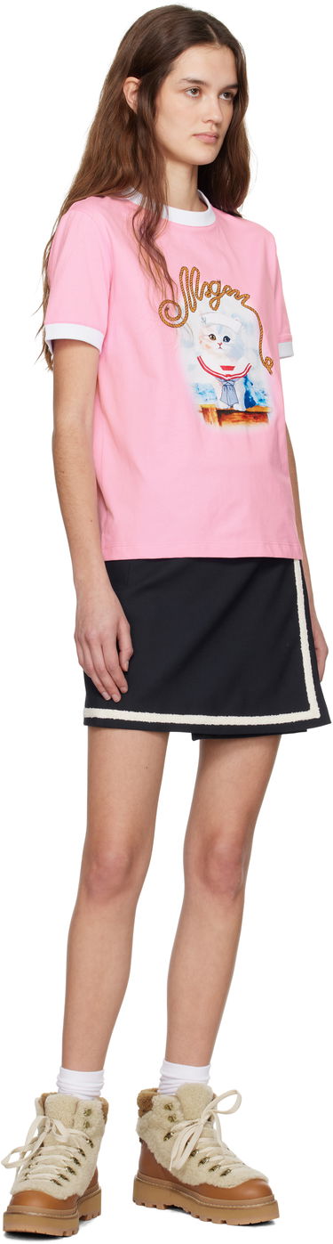 Nederdel MSGM MSGM Mini Skirt Sort | 3841MDD16 257127, 3