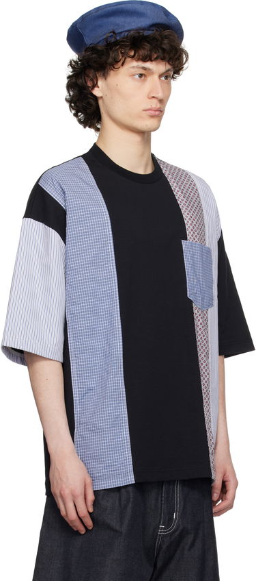 T-shirt Comme des Garçons Comme des Garçons Homme Multi-Fabric T-Shirt Hvid | HO-T010-051, 4