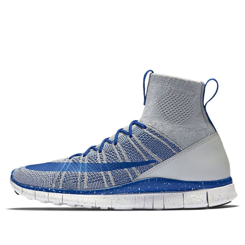 Sneakers og sko Nike Free Flyknit Mercurial Blå | 805554-003
