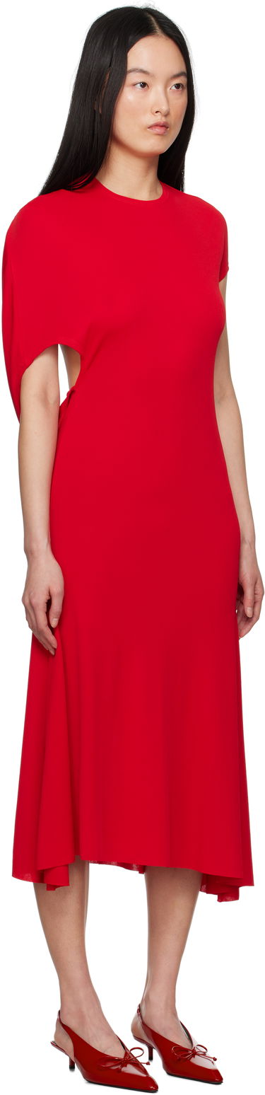 Kjole Jacquemus Jacquemus La Croisière 'The Salerno' Midi Dress Rød | 24H243DR193-1026, 1