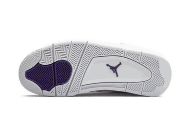 Sneakers og sko Jordan Air Jordan 4 Retro "Purple Metallic" Hvid | CT8527-115, 2