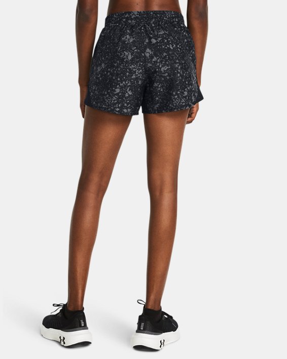 Shorts Under Armour Fly-By Shorts mit Aufdruck für Damen (8 cm) Schwarz Sort | 1382439-001, 1