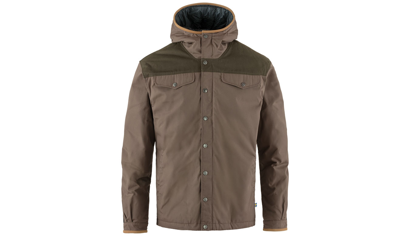 Puffer jakke FJÄLLRÄVEN Greenland No. 1 Down Jacket Brun | F87021-244-633, 1