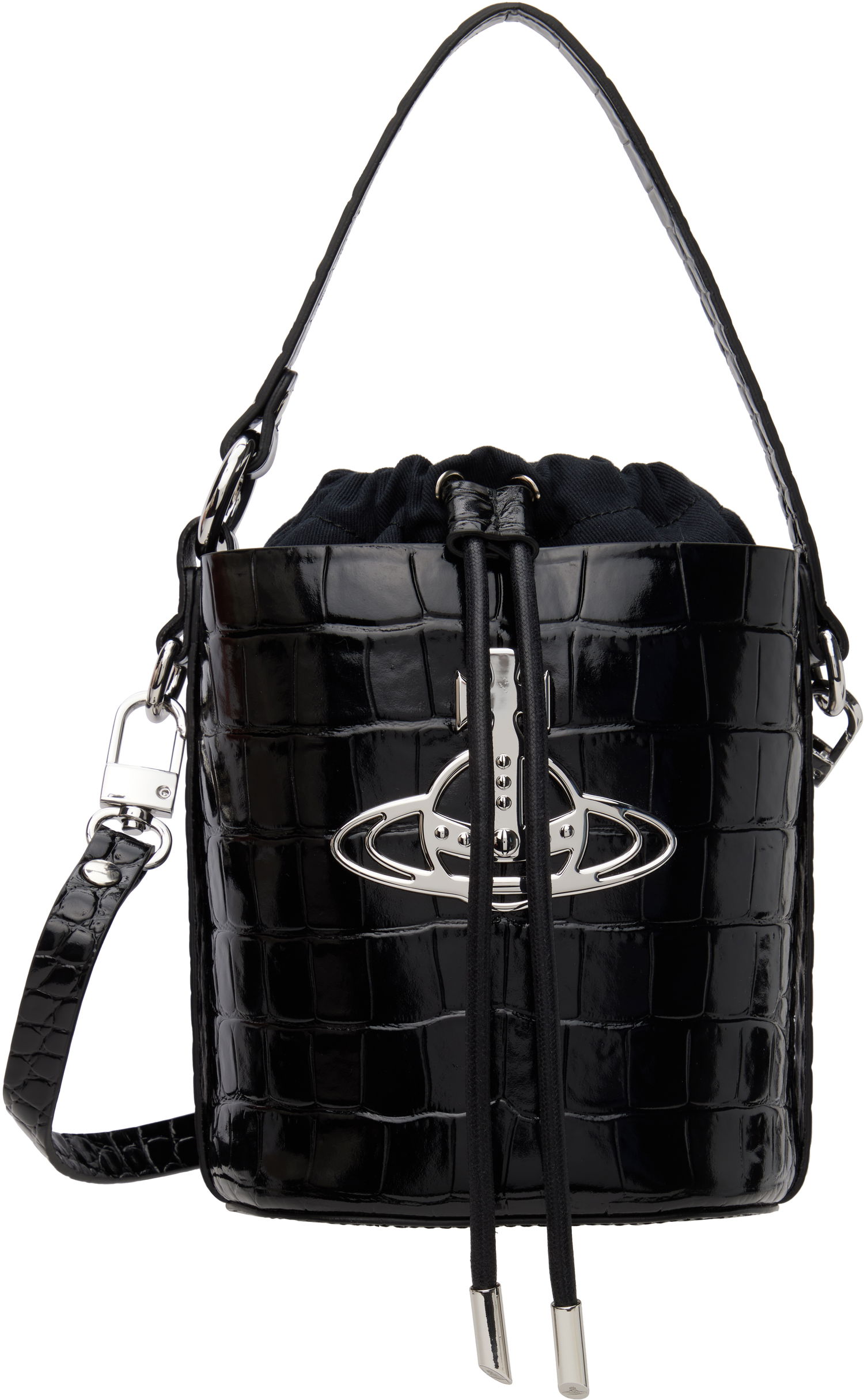 Håndtaske Vivienne Westwood Vivienne Westwood Daisy Drawstring Bucket Bag Sort | 4C030005W-L0099-, 0