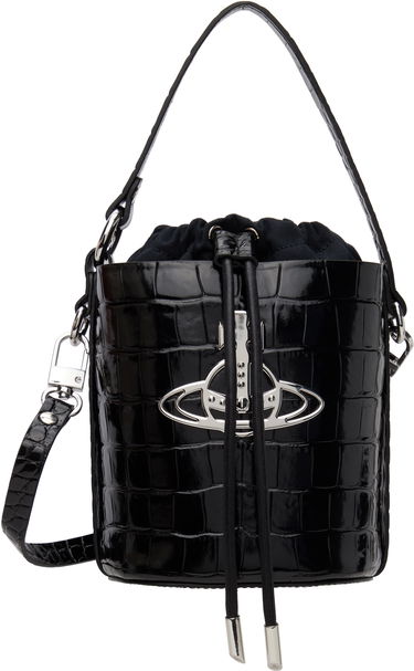 Håndtaske Vivienne Westwood Vivienne Westwood Daisy Drawstring Bucket Bag Sort | 4C030005W-L0099-, 0