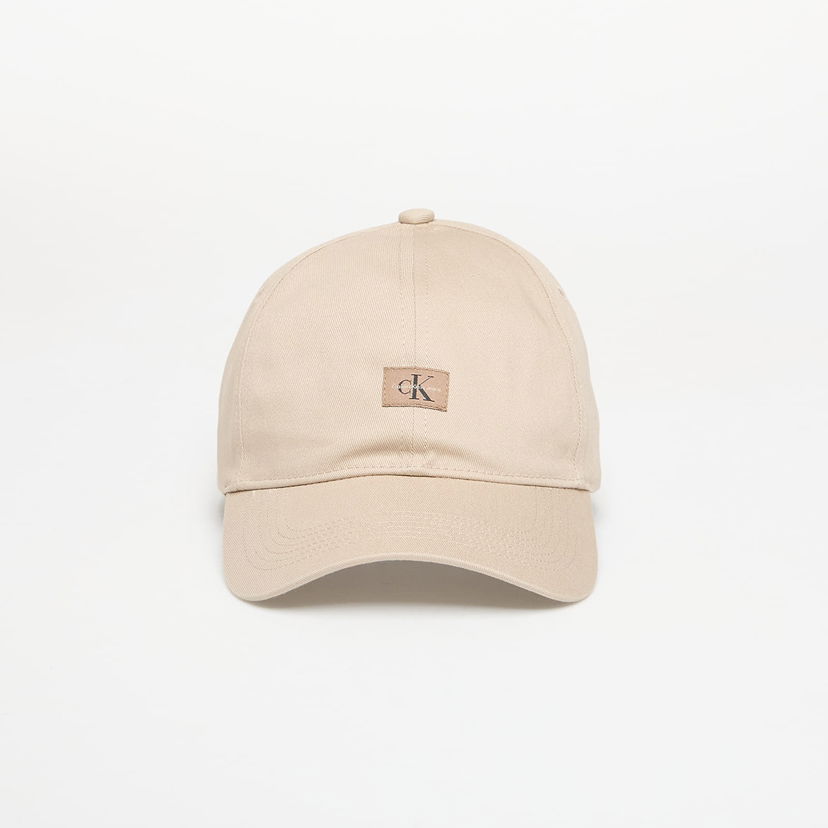 Kasket CALVIN KLEIN Calvin Klein Jeans Monologo 6 Panel Cap Beige | LV04G5001G PBF