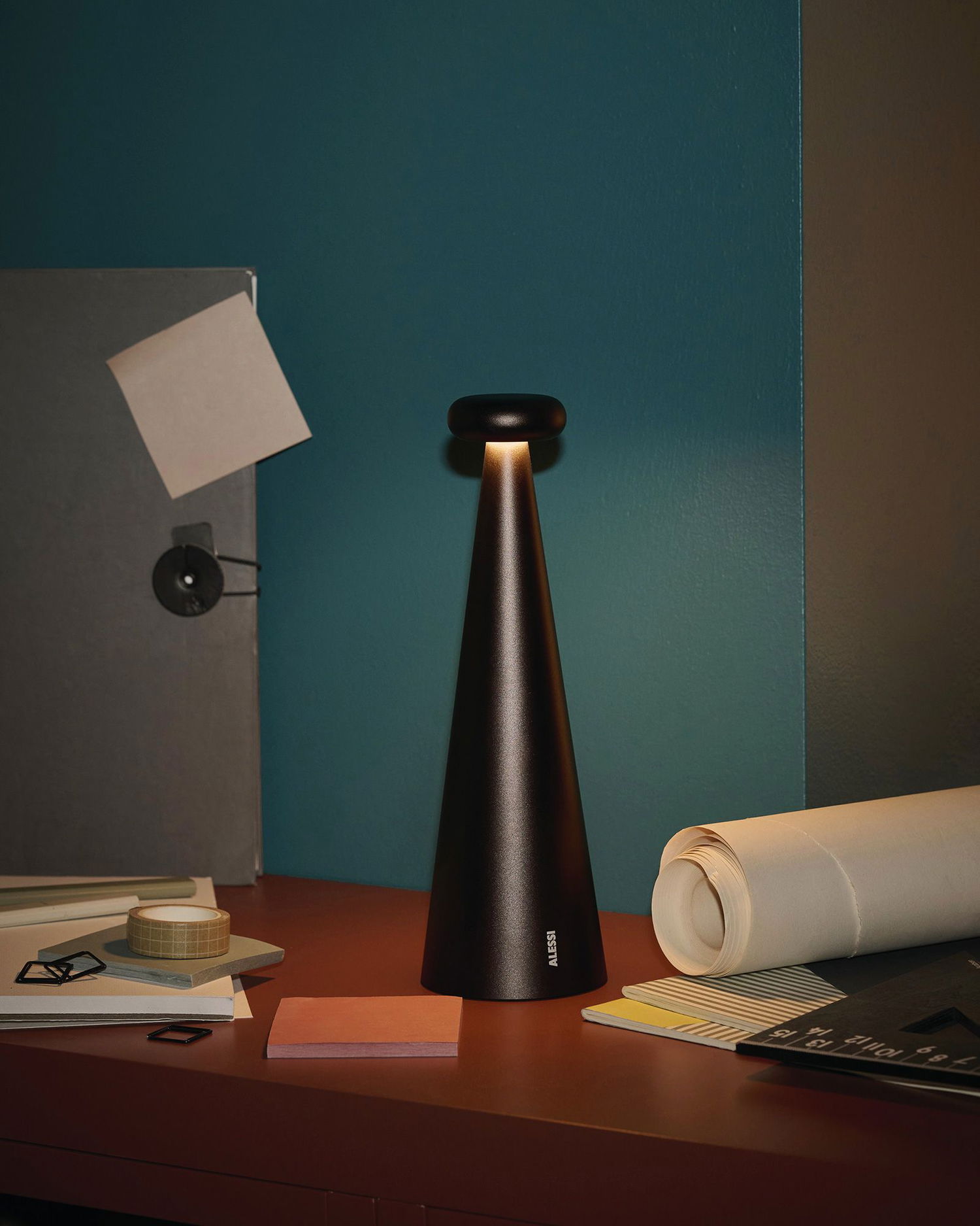 Home decor Alessi Bedin USB-C Table Lamp Sort | AST02-BR, 1