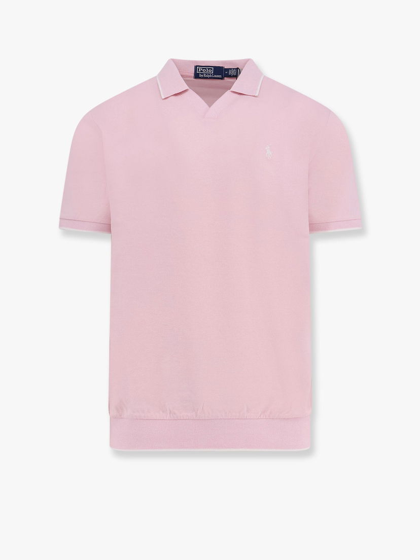 Polo skjorte Polo by Ralph Lauren Polo Ralph Lauren Men's Knitted Polo Shirt Lyserød | 710964535002