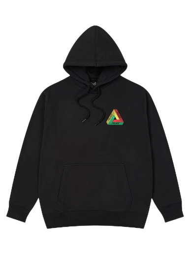 Sweatshirt Palace Tri-Dart Hoodie Sort | P19HD085