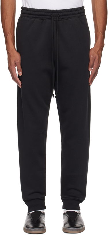 Joggingbukser SKIMS SKIMS Fleece Tapered Sweatpants Sort | BO-PNT-5428M, 0