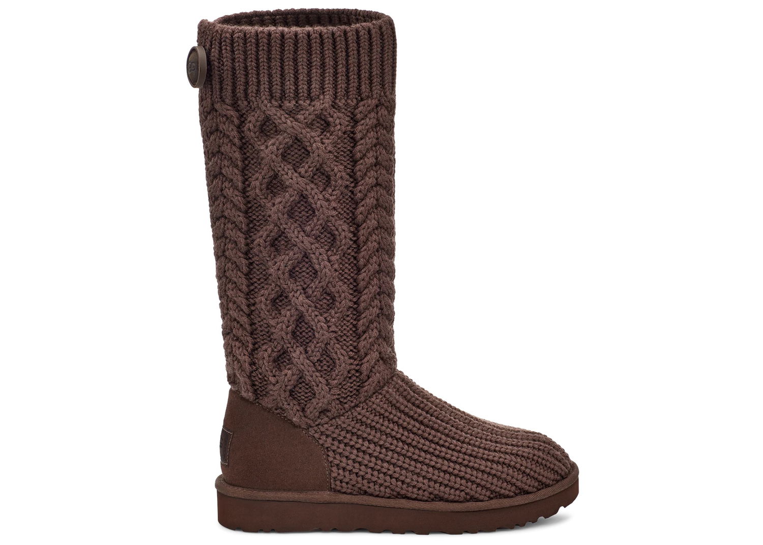 Sneakers og sko UGG Classic Cardi Cabled Knit Brun | 1146010-BCDR, 0