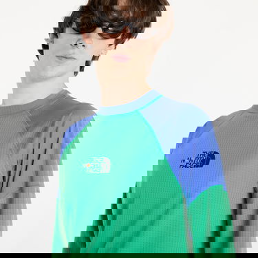 T-shirt The North Face Yinka Ilori x Long Sleeve Tech Tee Optic Emerald Grøn | NF0A89GMPO81, 4