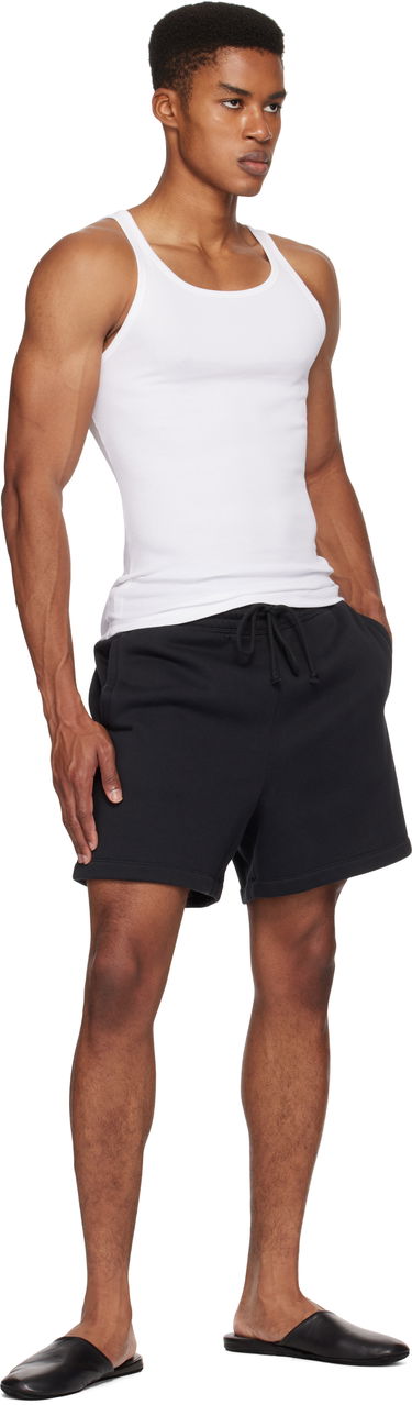 Shorts SKIMS SKIMS Cotton Fleece Relaxed Shorts Sort | BO-SHO-5340M, 3