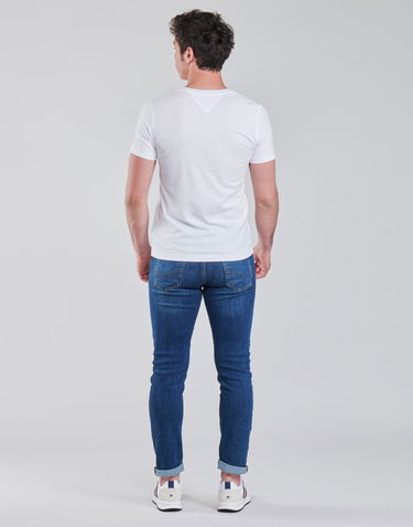 T-shirt Tommy Hilfiger ORIGINAL JERSEY V NECK TEE Hvid | DM0DM04410-100-NOOS, 4