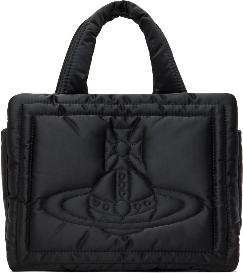 Mulepose Vivienne Westwood Small Quilted Orb Tote Bag Sort | 4D030003U-W011M-