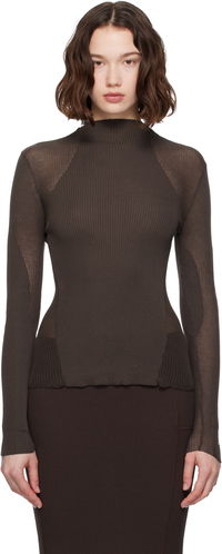 Sheer Knit Sport Top