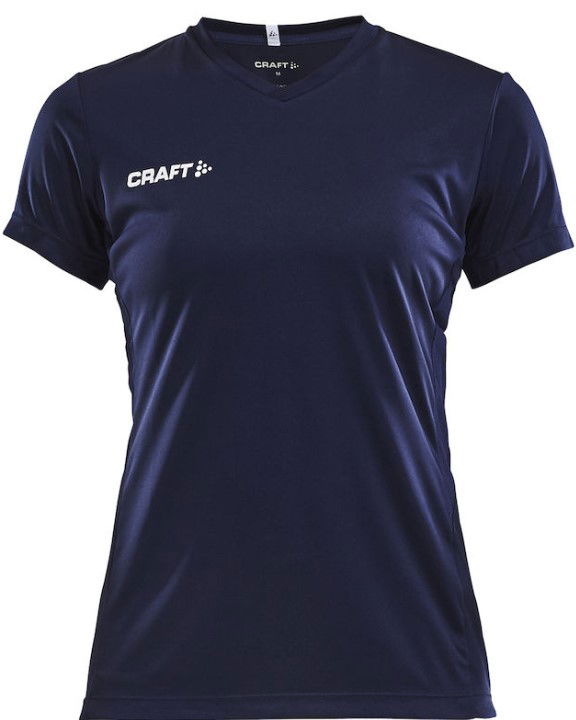 T-shirt Craft Solid Jersey V-Neck T-Shirt Mørkeblå | 1905566-1390
