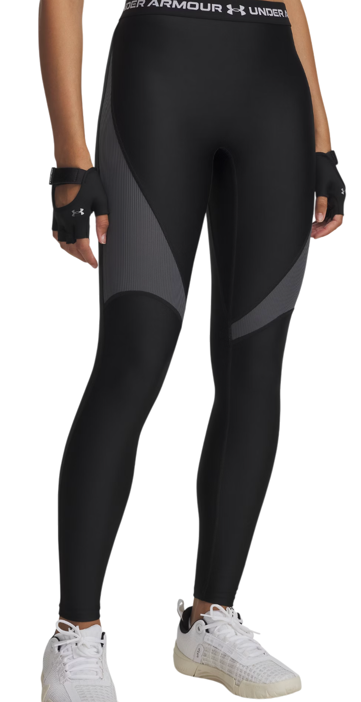 Leggings Under Armour Under Armour HG Rib Leggings Sort | 6003983-004