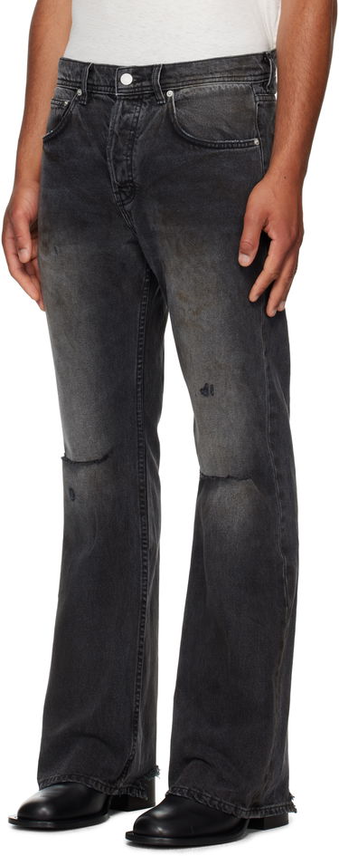 Jeans Enfants Riches Déprimés Enfants Riches Déprimés Wider Flare Leg Jeans Sort | 050-400, 3