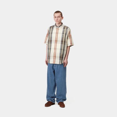 Jeans Carhartt WIP Carhartt WIP Lucas Loose Fit Jeans Blå | I035245_9, 3