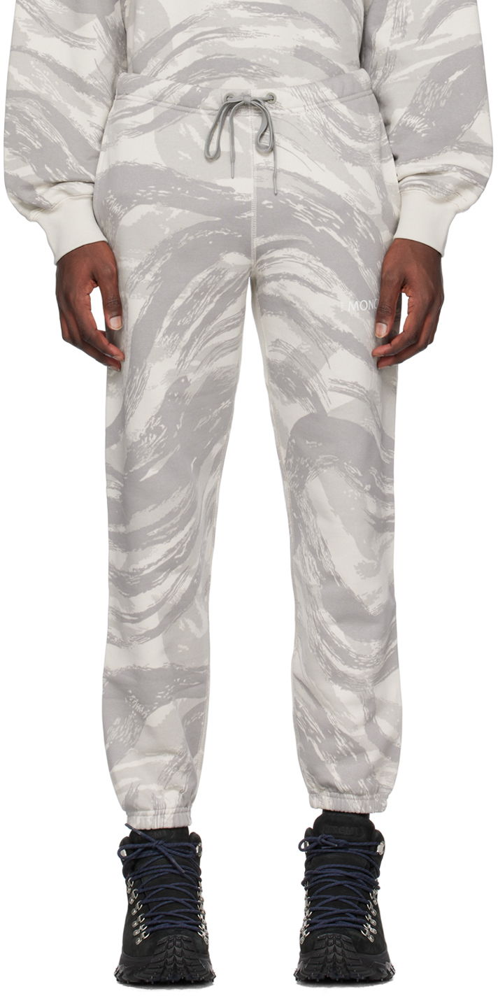 Joggingbukser Moncler x Genius 4 HYKE Printed Lounge Pants Grå | H209K8H00001M2547, 0