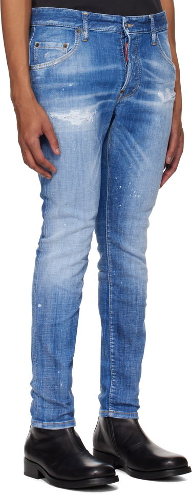 Jeans DSQUARED2 Dsquared2 Skater Jeans Blå | S74LB1675_S30872, 1