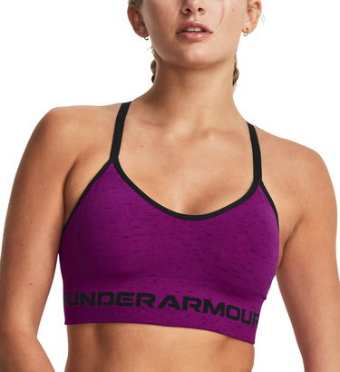 Bh Under Armour Seamless Low Long Htr Bra Bourgogne | 1357232-573, 0