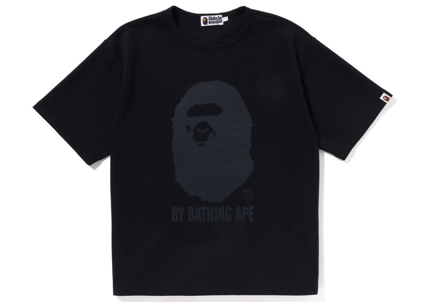 T-shirt BAPE Double Knit Ape Head Relaxed Fit Tee Sort | 1J20-109-009, 0