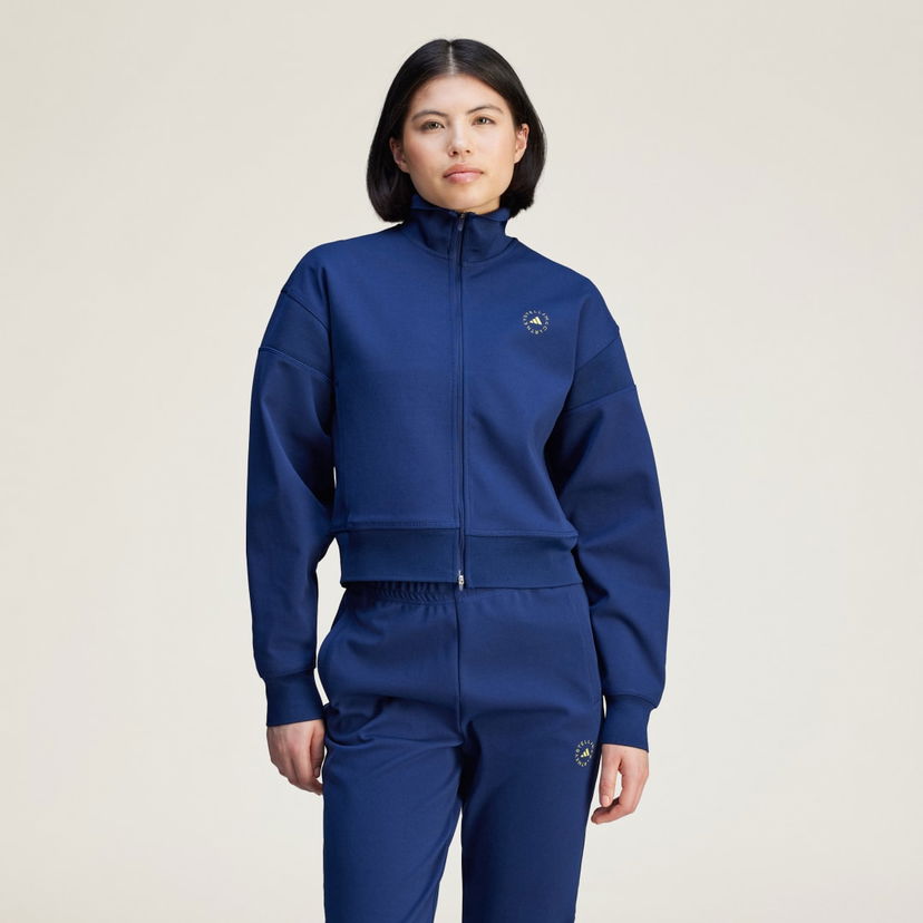 Sweatshirt adidas Performance adidas by Stella McCartney Knitted Jacket Mørkeblå | JF8515
