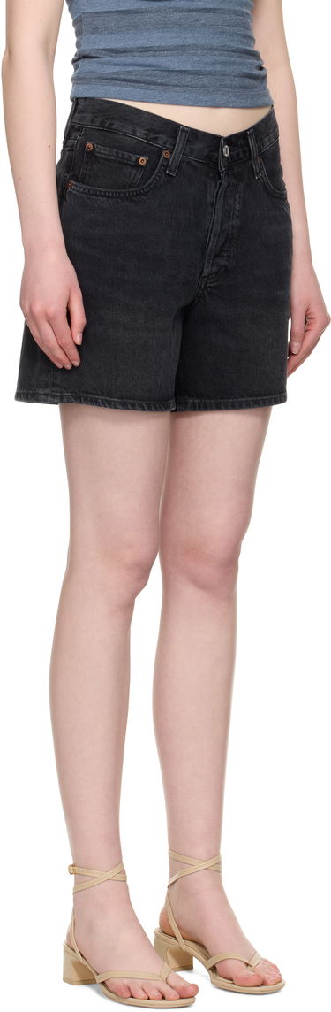 Shorts AGOLDE AGOLDE V-Waist Denim Shorts Sort | A225-1157, 1