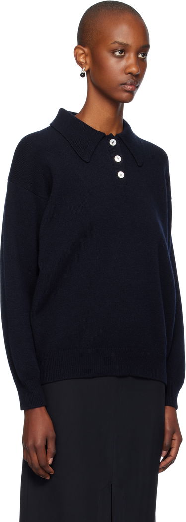 Sweater &Daughter Wool Polo Sweater Grå | HKN03893, 4
