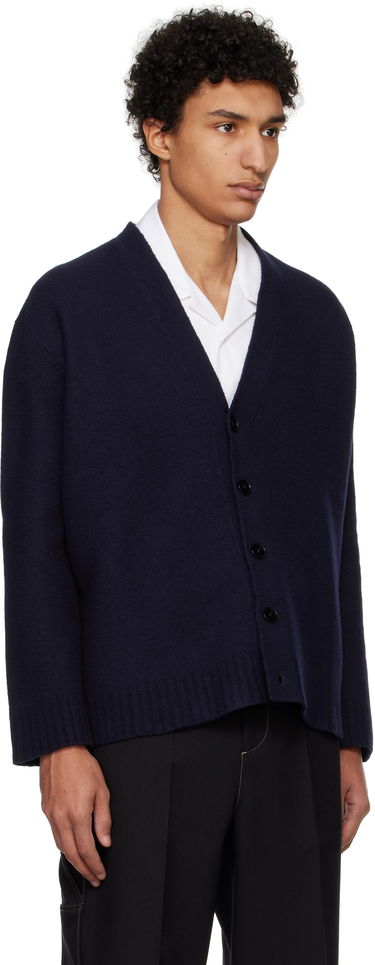 Sweater Jil Sander Button Cardigan Sort | J22HP0005_J14506, 1