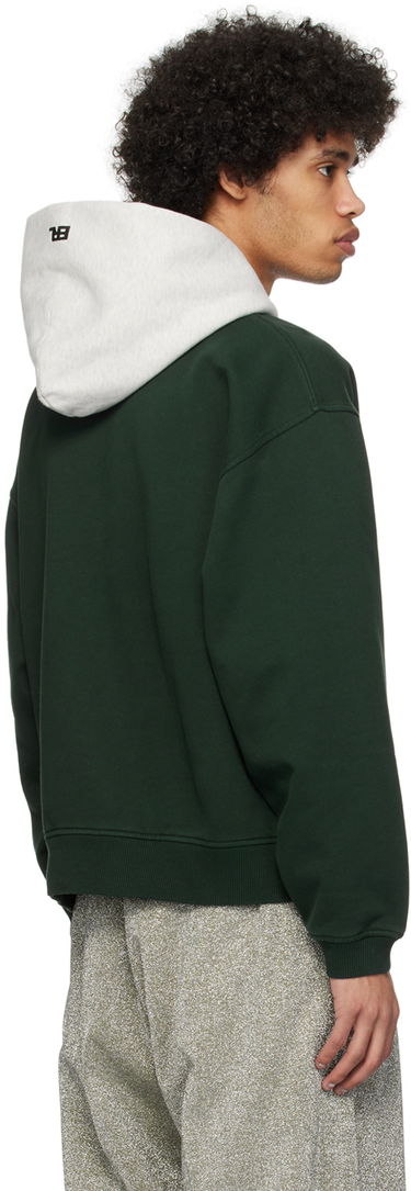 Sweatshirt ERL ERL 'Wet' Print Hoodie Grøn | ERL08T033, 2