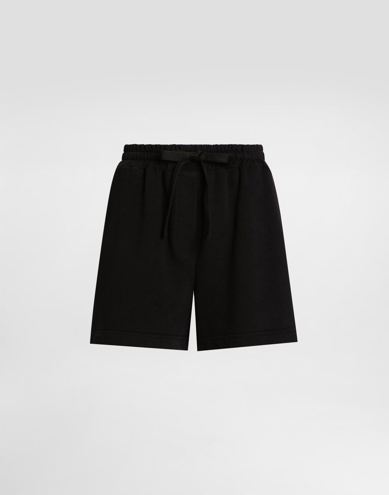Shorts Dolce & Gabbana Dolce & Gabbana Fleece Shorts with Embroidery Sort | FTC90ZGDC9ZN0000, 0
