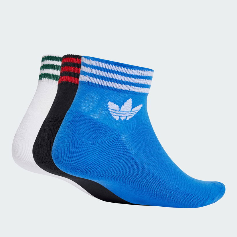 Sokker adidas Performance Trefoil Ankle Socks (3 Pairs) Blå | JI9487