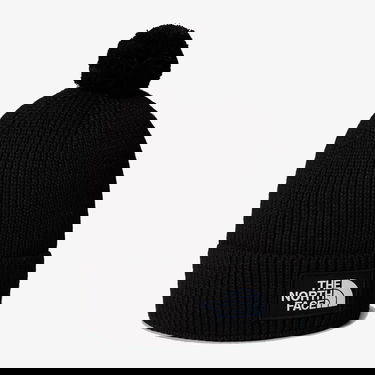 Beanie The North Face The North Face Logo Box Pom Beanie Sort | NF0A8CHFJK31, 1