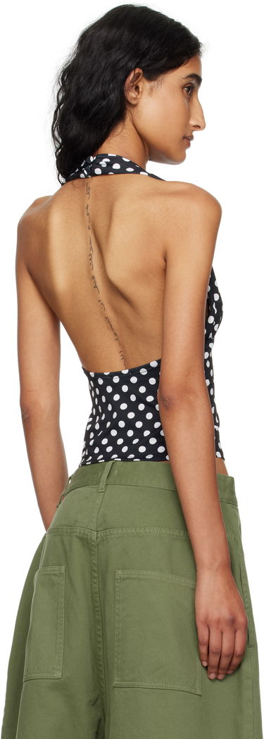 Tanktop Miaou Miaou Mathilde Polka Dot Halter Top Sort | 7189VISBWP, 2