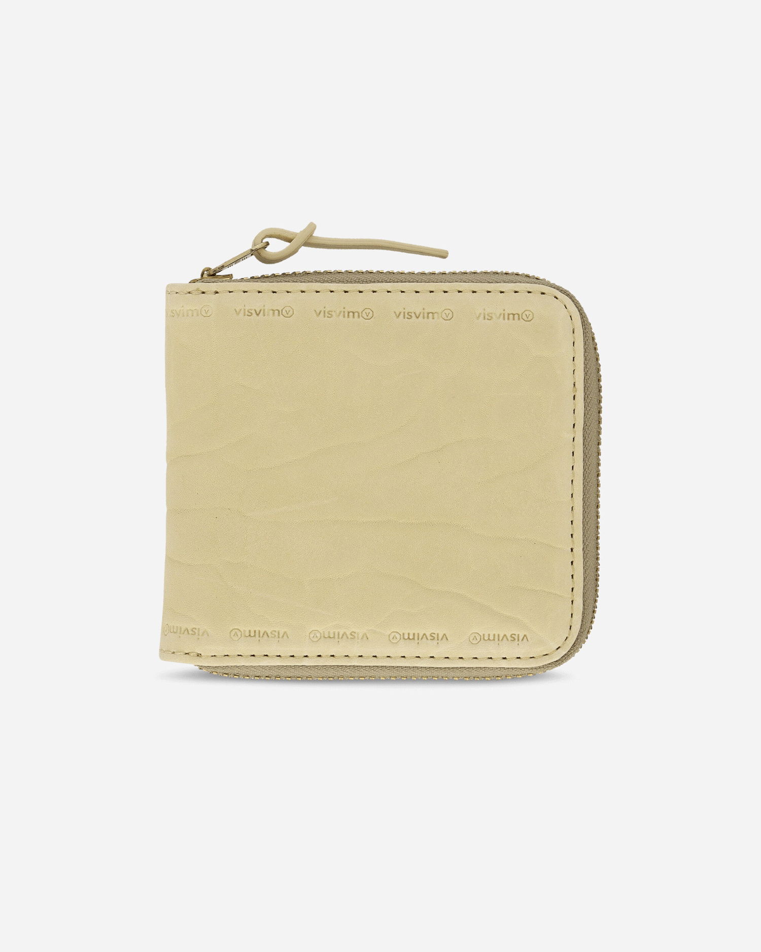 Tegnebog visvim Leather Bi-Fold Wallet Beige | 0125203003028 2, 0
