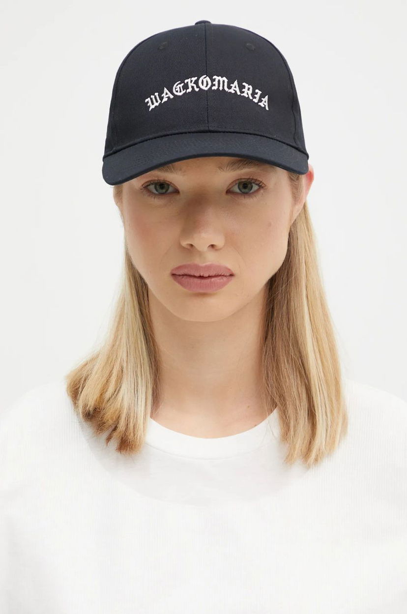 Kasket WACKO MARIA 6 Panel Cap Sort | 24FW.WMA.CP06